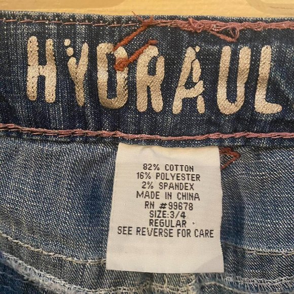 Hydraulic Women's Dark Blue Boot Cut Jeans - Picture 5 of 6